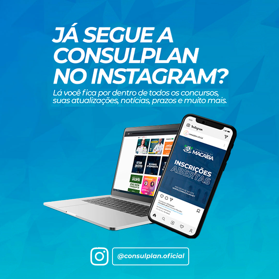 siga-nos no instagram